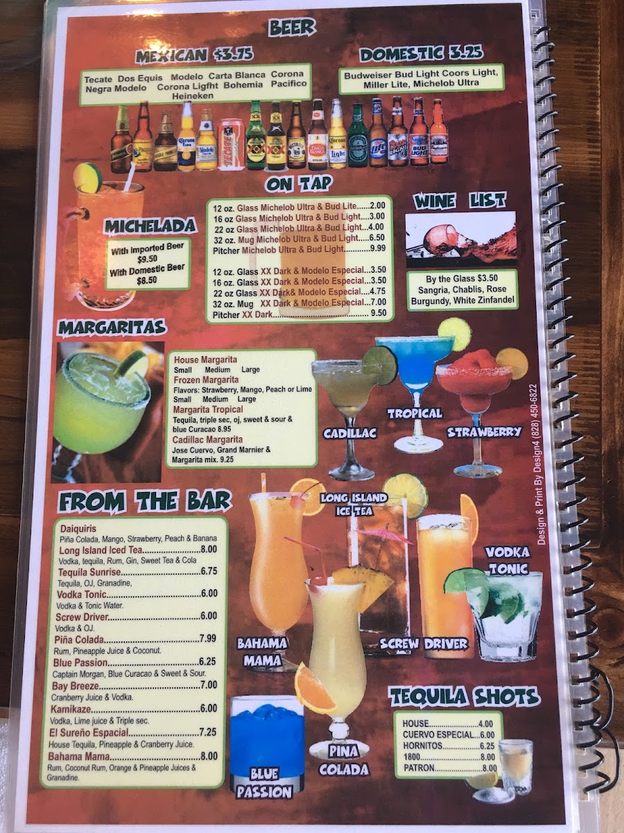 El Sureno Mexican Restaurant Menu - Image 2